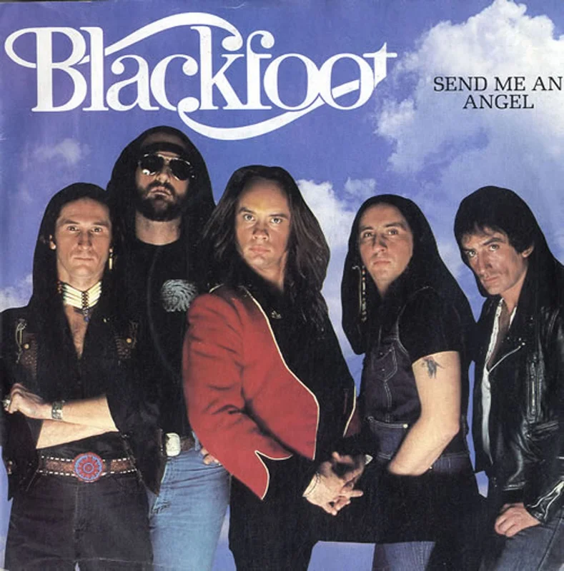 Blackfoot Send Me An Angel UK 7" vinyl