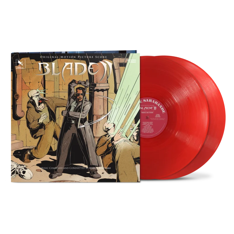 Blade II (Original Motion Picture Score) Deluxe Edition Translucent Ruby Red Vinyl 2LP