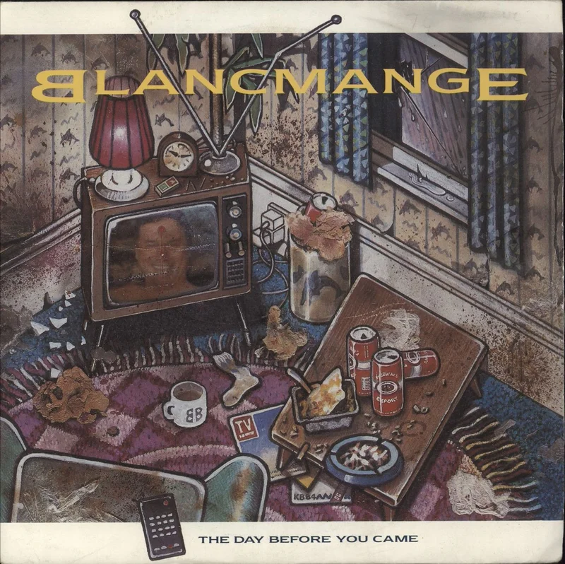 Blancmange The Day Before You Came - Wide UK 7" vinyl