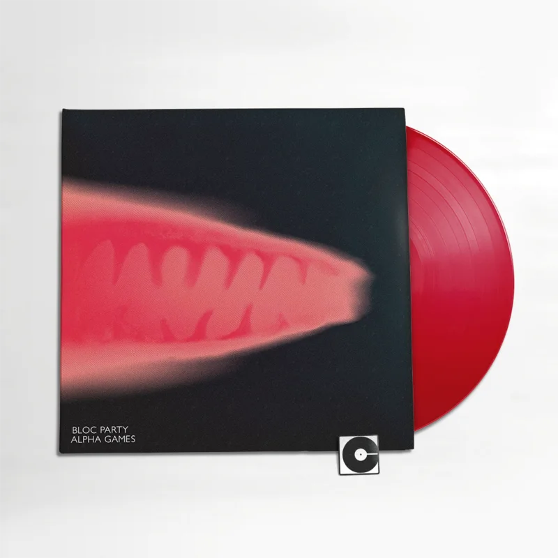 Bloc Party - "Alpha Games" Indie Exclusive - Red Vinyl LP