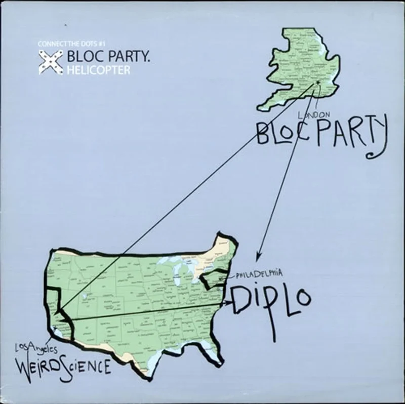 Bloc Party Helicopter US 12" vinyl