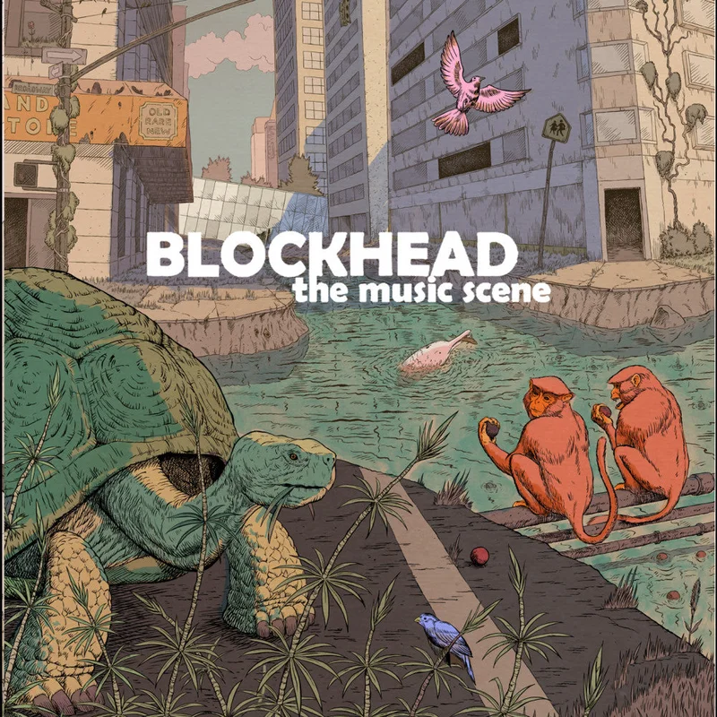 Blockhead The Music Scene (Teal vinyl)