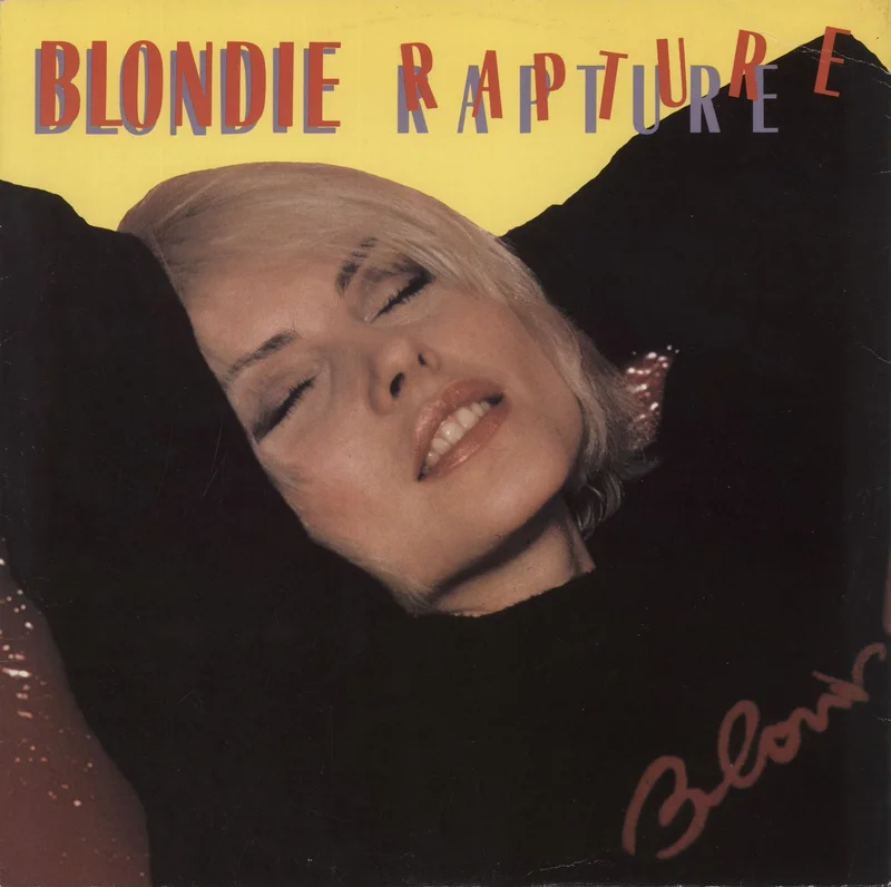 Blondie Rapture UK 12" vinyl