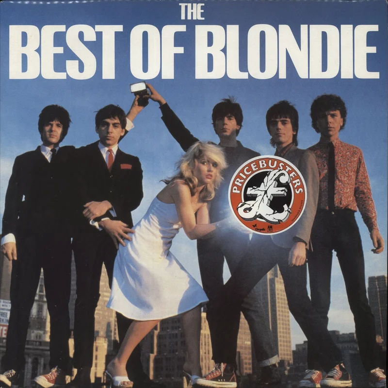 Blondie The Best Of Blondie - 2nd - Pricebusters Sticker UK Vinyl LP