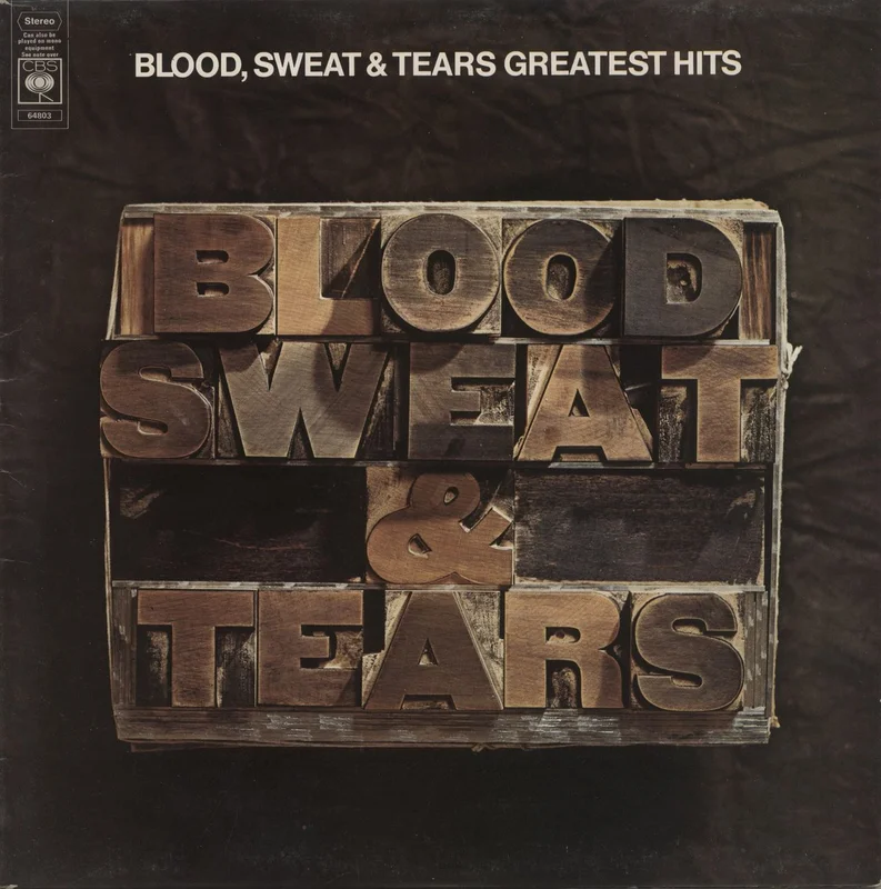 Blood Sweat & Tears Greatest Hits UK Vinyl LP