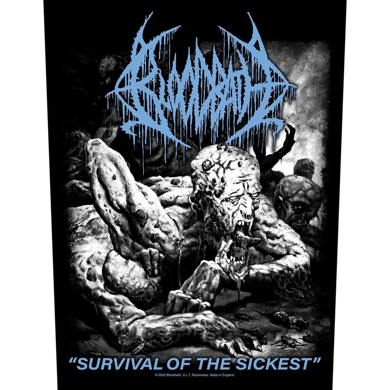 BLOODBATH: official SURVIVAL OF THE SICKEST large back patch