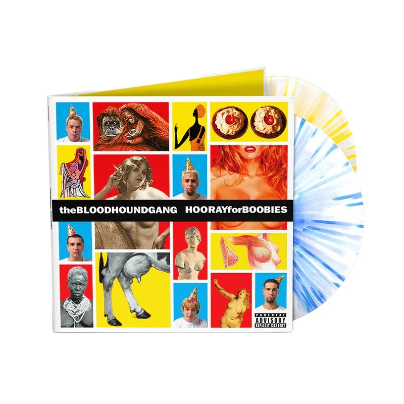 Bloodhound Gang - Hooray For Boobies - Blue Yellow Splatter Viny - LP