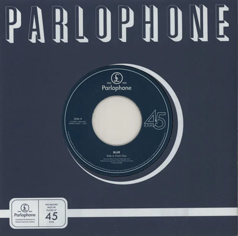 Blur Fool's Day UK 7" vinyl