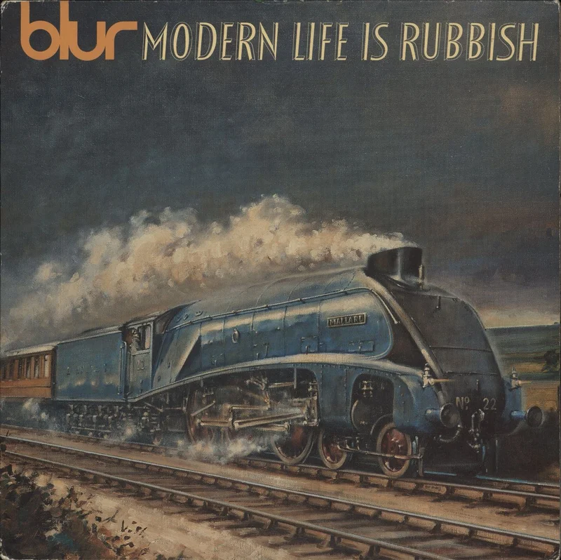 Blur Modern Life Is Rubbish - VG UK Vinyl LP
