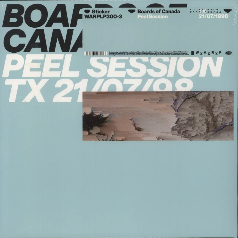 Boards Of Canada Peel Session TX 21/07/98 - Sealed UK 12" vinyl