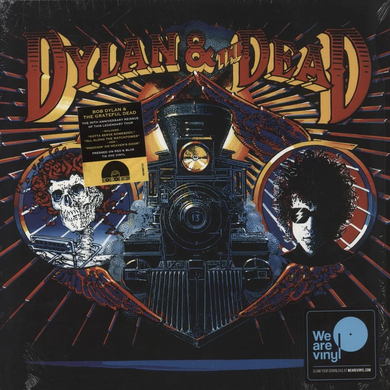 Bob Dylan Dylan & The Dead - RSD18 - Coloured Vinyl UK Vinyl LP