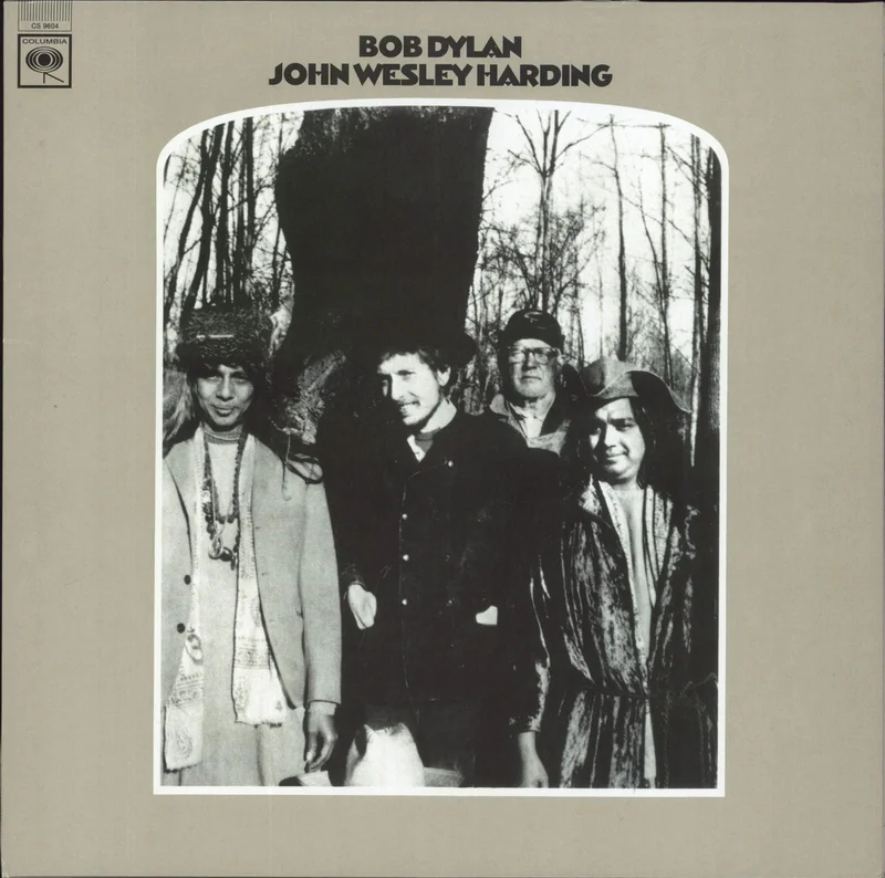 Bob Dylan John Wesley Harding - 180gm + Booklet UK Vinyl LP