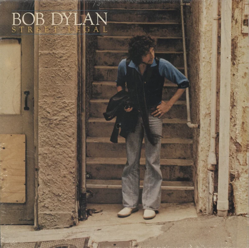 Bob Dylan Street Legal - 1st - Shrink UK Vinyl LP