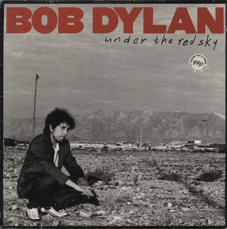 Bob Dylan Under The Red Sky - VG UK Vinyl LP