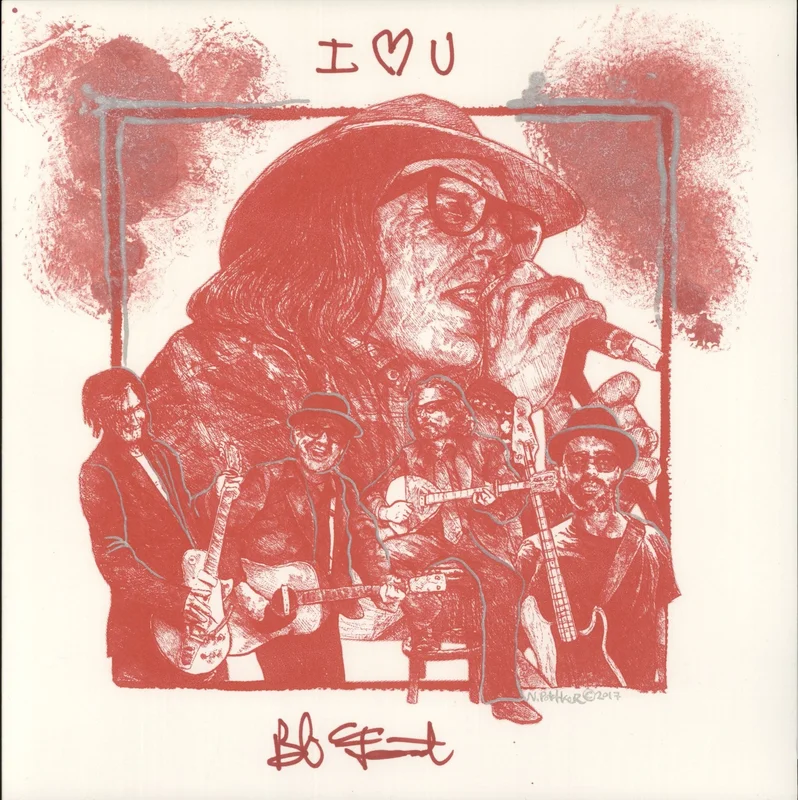 Bob Forrest Bob Forrest + Friends Live 2016 - Marbled Vinyl - Test Pressing + Autographed US Vinyl LP