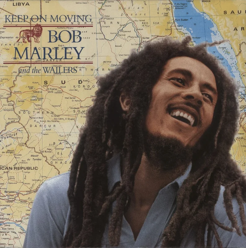 Bob Marley & The Wailers Keep On Moving UK 12" vinyl