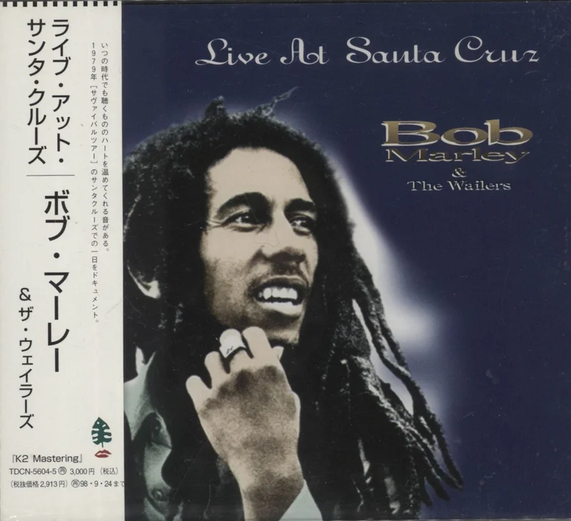 Bob Marley & The Wailers Live At Santa Cruz '79 Japanese 2-CD album set