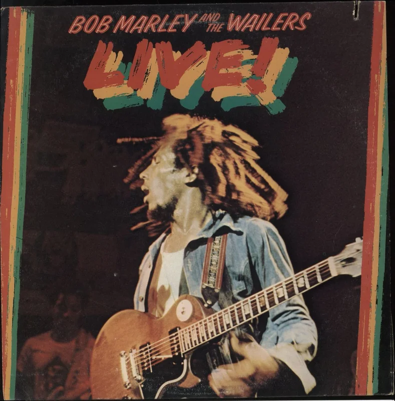 Bob Marley & The Wailers Live! US Vinyl LP
