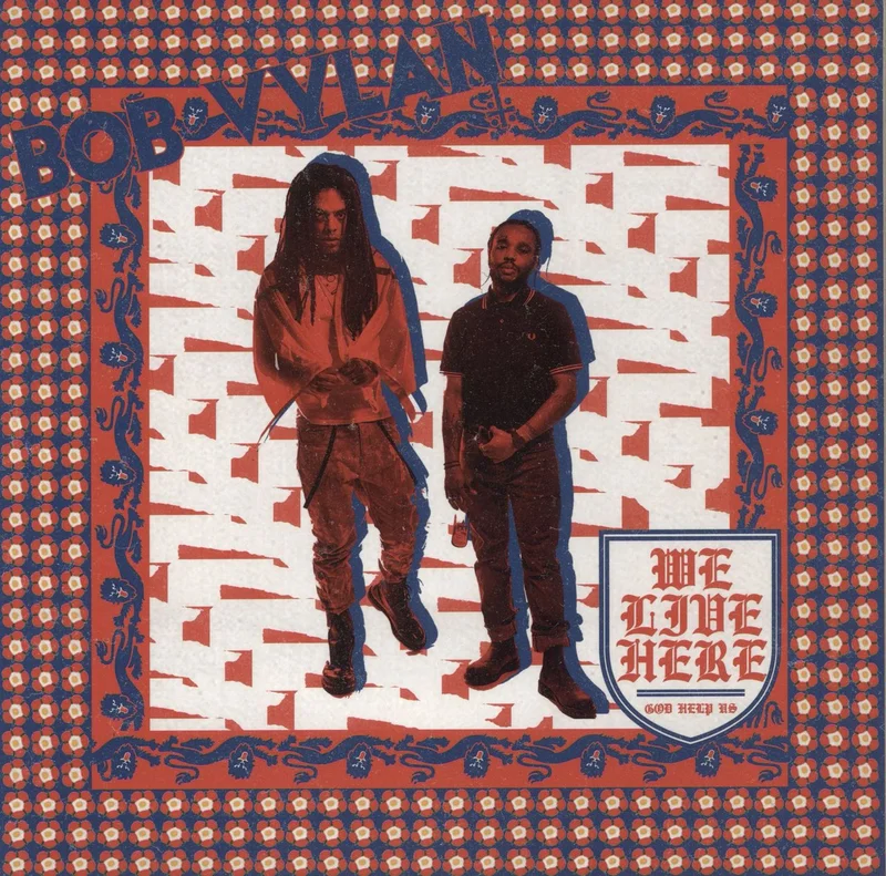 Bob Vylan We Live Here - Blue Vinyl UK Vinyl LP
