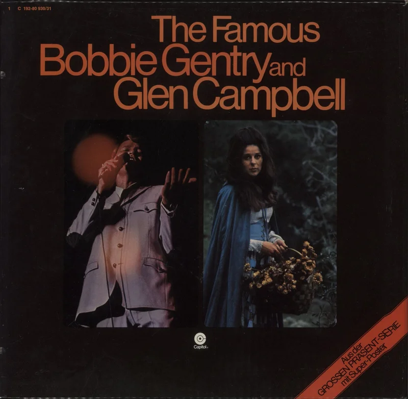 Bobbie Gentry & Glen Campbell The Famous Bobbie Gentry & Glen Campbell German 2-LP vinyl set