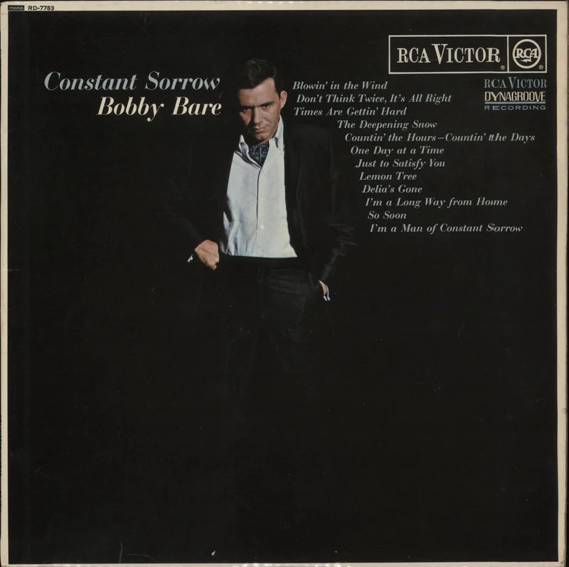 Bobby Bare Constant Sorrow UK Vinyl LP