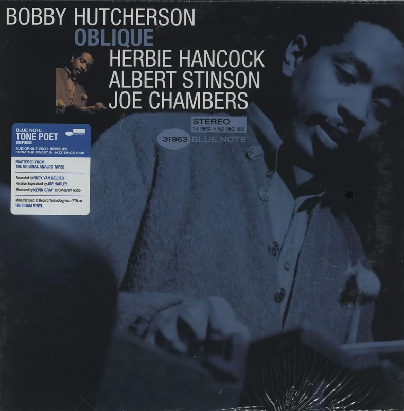 Bobby Hutcherson Oblique - 180 Gram Vinyl - Tone Poet Series US Vinyl LP