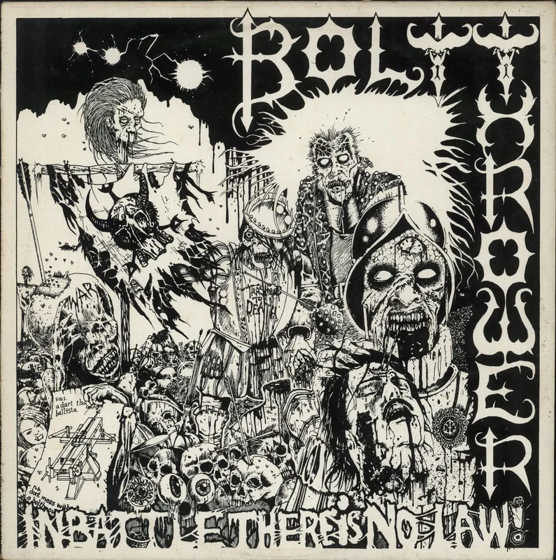Bolt Thrower In Battle There Is No Law - 1st + Inserts UK Vinyl LP