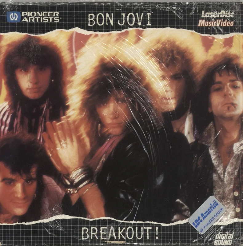 Bon Jovi Breakout! US Laserdisc