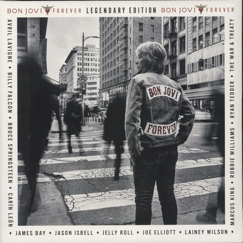 Bon Jovi Forever: Legendary Edition - Black Vinyl with Bonus Track - Sealed UK 2-LP vinyl set