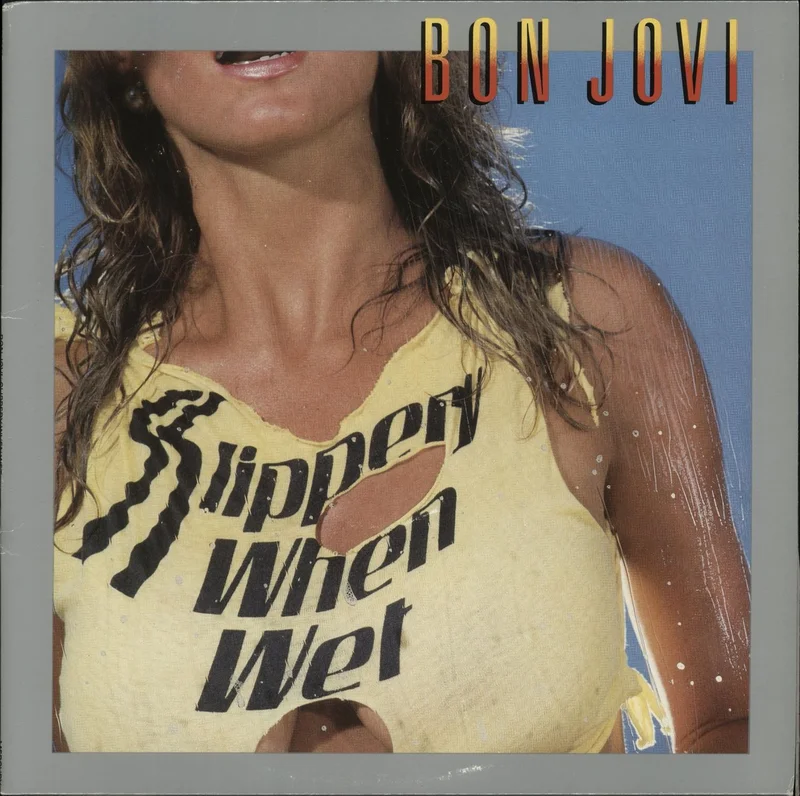 Bon Jovi Slippery When Wet Dutch Vinyl LP
