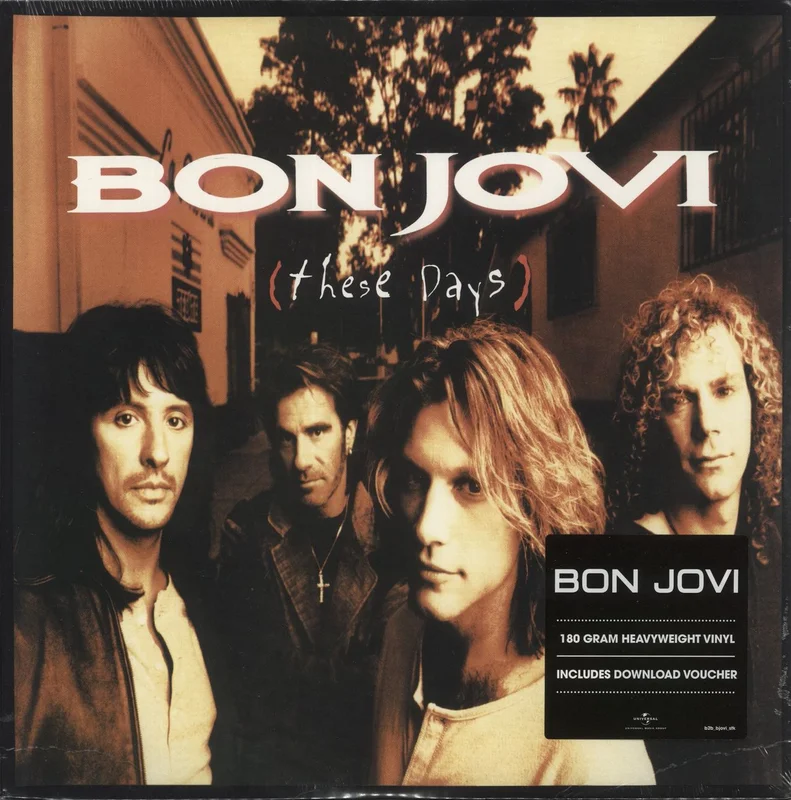 Bon Jovi These Days - 180gram - Sealed UK 2-LP vinyl set