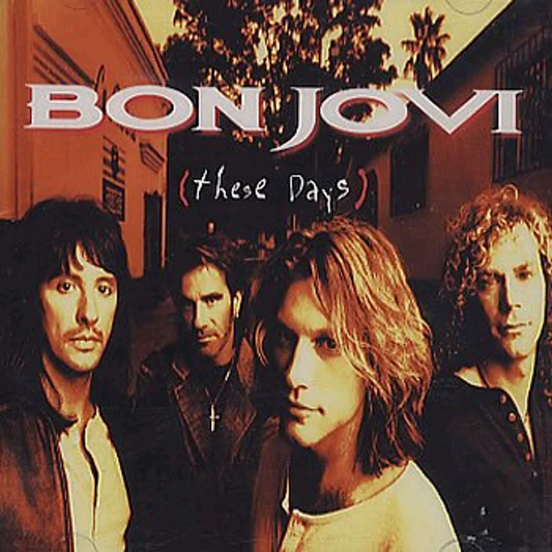 Bon Jovi These Days Greek 2-LP vinyl set