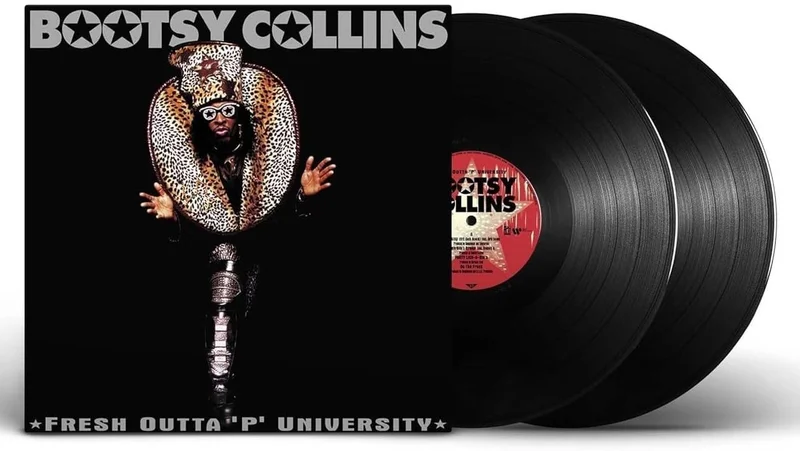 Bootsy Collins Fresh Outta 'P' University - 180 Gram Black Vinyl - Sealed UK 2-LP vinyl set
