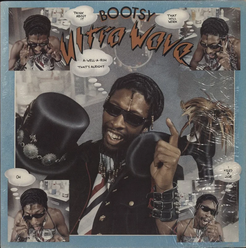 Bootsy Collins Ultra Wave - Shrink US Vinyl LP