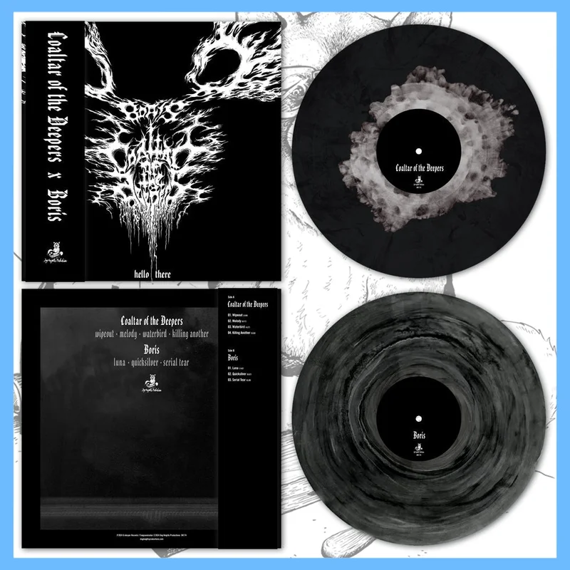 Boris / Coaltar of the Deepers  hello there Split [LP] Vortex