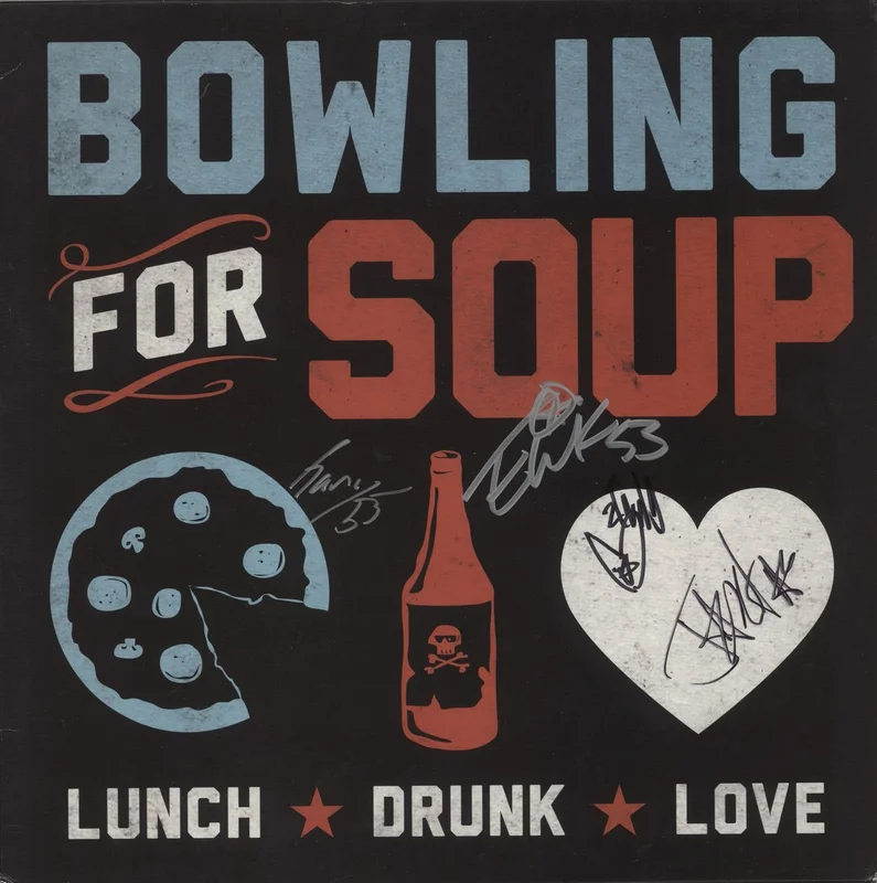Bowling For Soup Lunch. Drunk. Love. - Blue Vinyl US 2-LP vinyl set