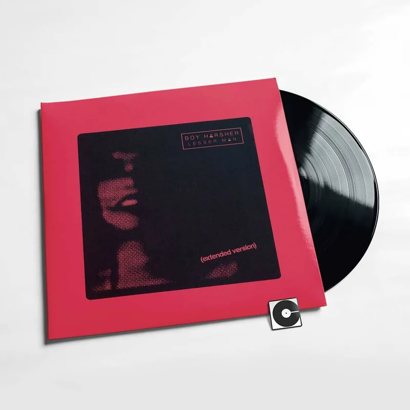 Boy Harsher - "Lesser Man EP" Standard Black Vinyl