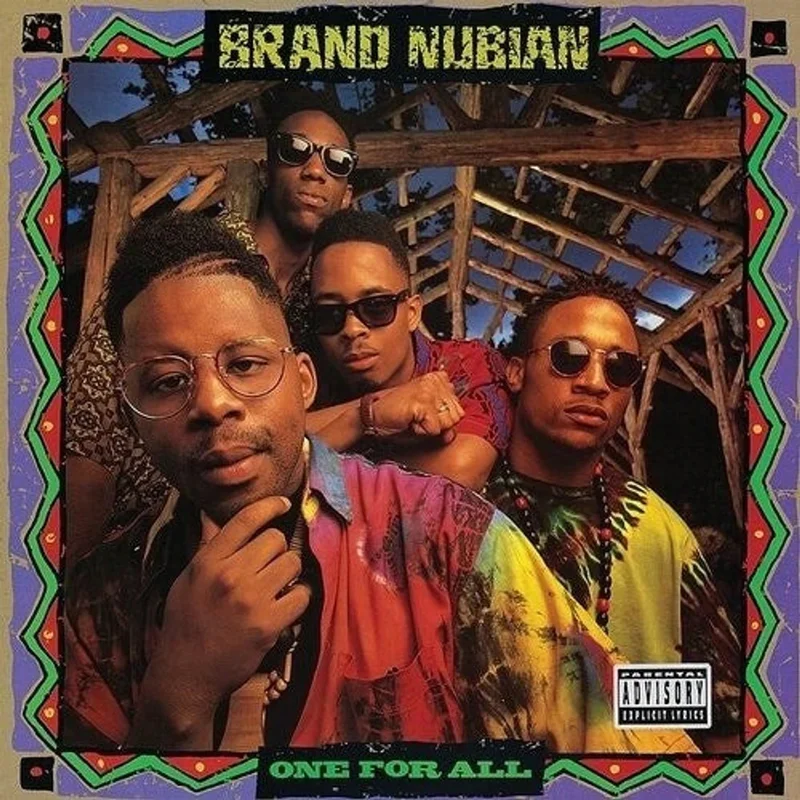 Brand Nubian One For All (2xLP, 7", Neon Purple & Green Vinyl)