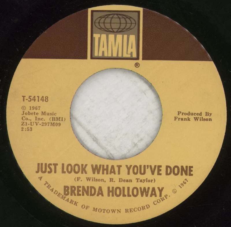 Brenda Holloway Starting The Hurt All Over Again US 7" vinyl