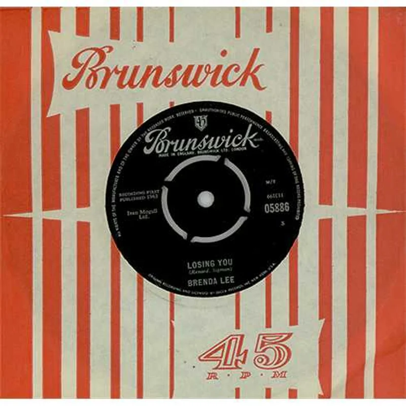 Brenda Lee Losing You UK 7" vinyl