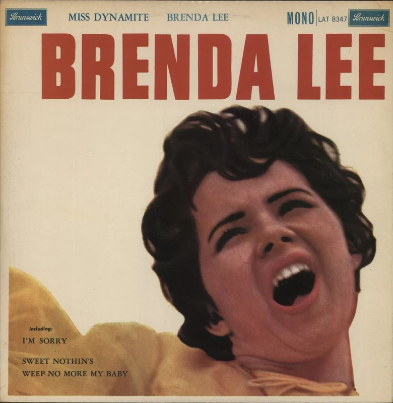 Brenda Lee Miss Dynamite - Label Variant UK Vinyl LP