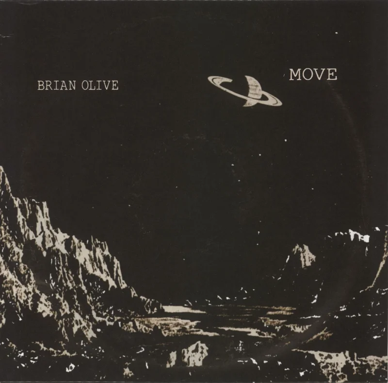 Brian Olive Move - Spacey Splatter Vinyl US 10" vinyl