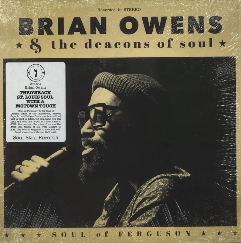 Brian Owens Soul of Ferguson - Wax Mage Extreme Label Blowout Vinyl US Vinyl LP