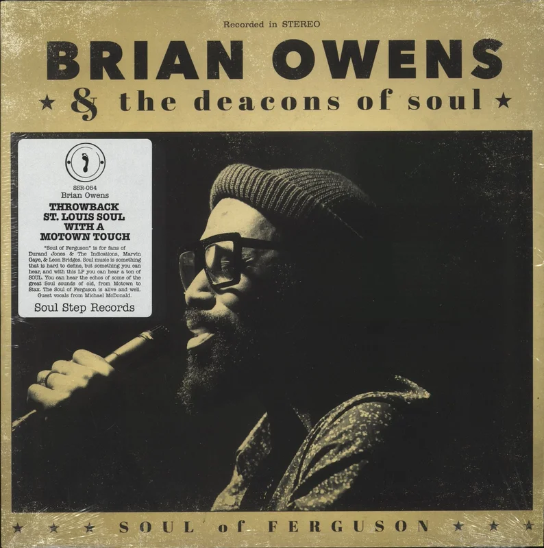 Brian Owens Soul of Ferguson - Yellow Marble Vinyl US Vinyl LP