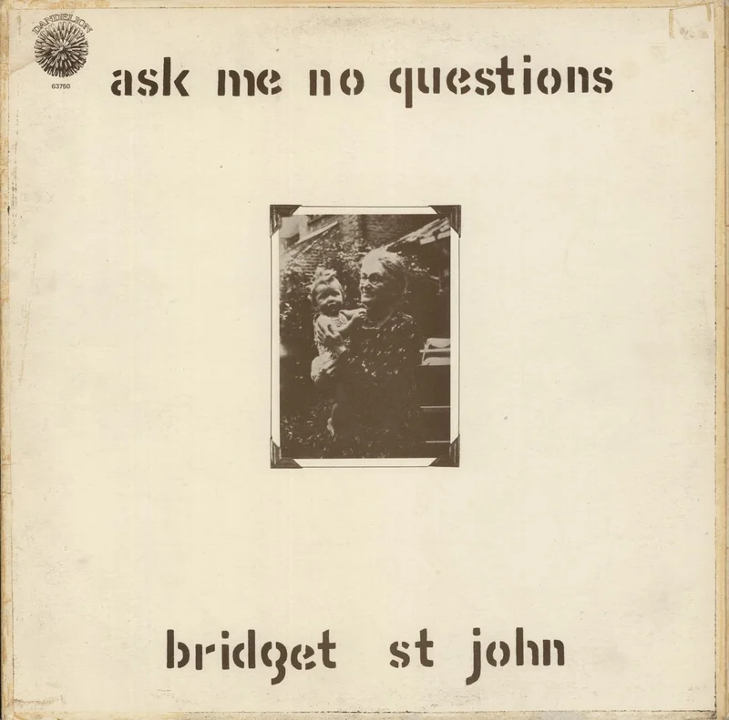 Bridget St John Ask Me No Questions - VG UK Vinyl LP