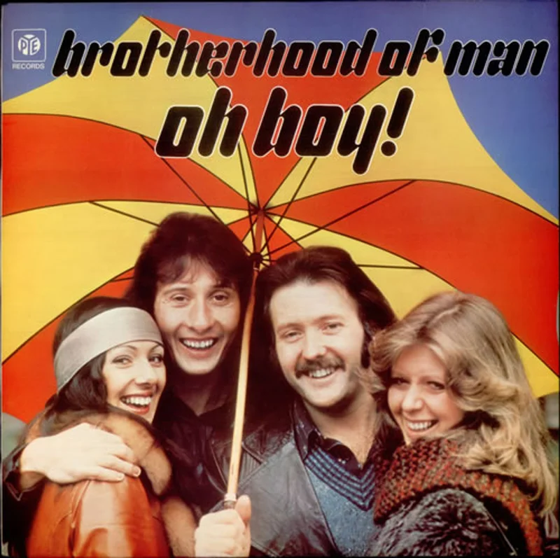 Brotherhood Of Man Oh Boy! UK Vinyl LP