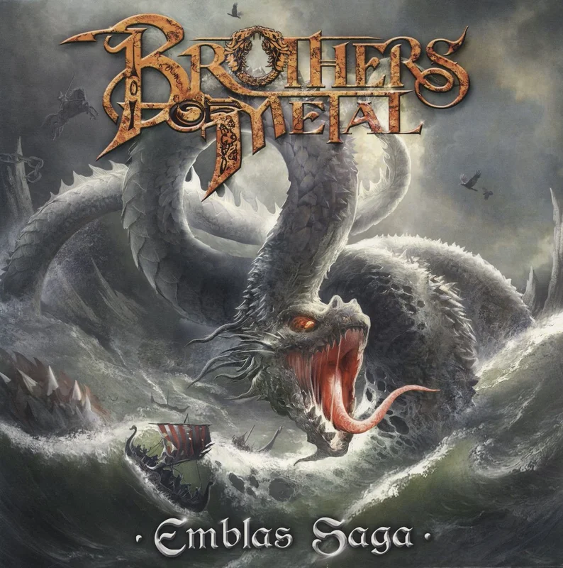 Brothers Of Metal Emblas Saga - Yellow Vinyl German 2-LP vinyl set