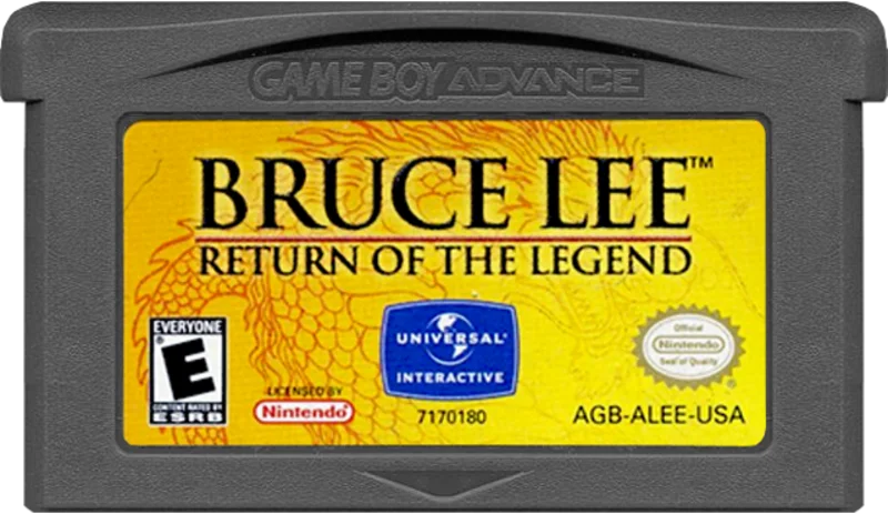 Bruce Lee Return of the Legend - GAMEBOY ADVANCE