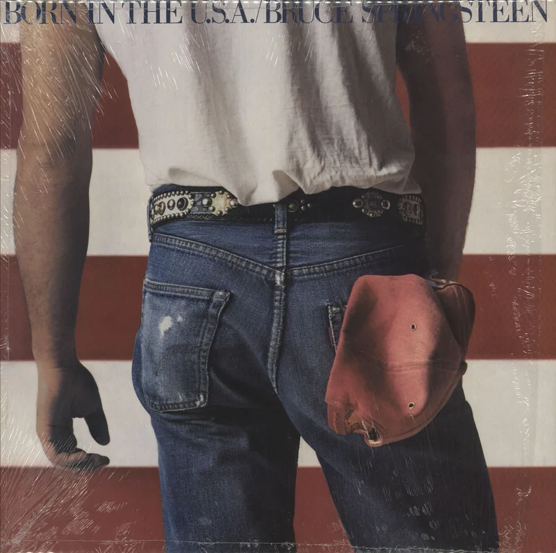 Bruce Springsteen Born In The U.S.A. - 1st - Complete UK Vinyl LP