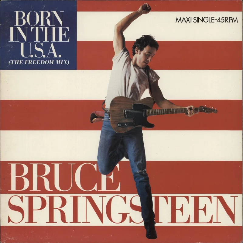 Bruce Springsteen Born In The U.S.A. Dutch 12" vinyl